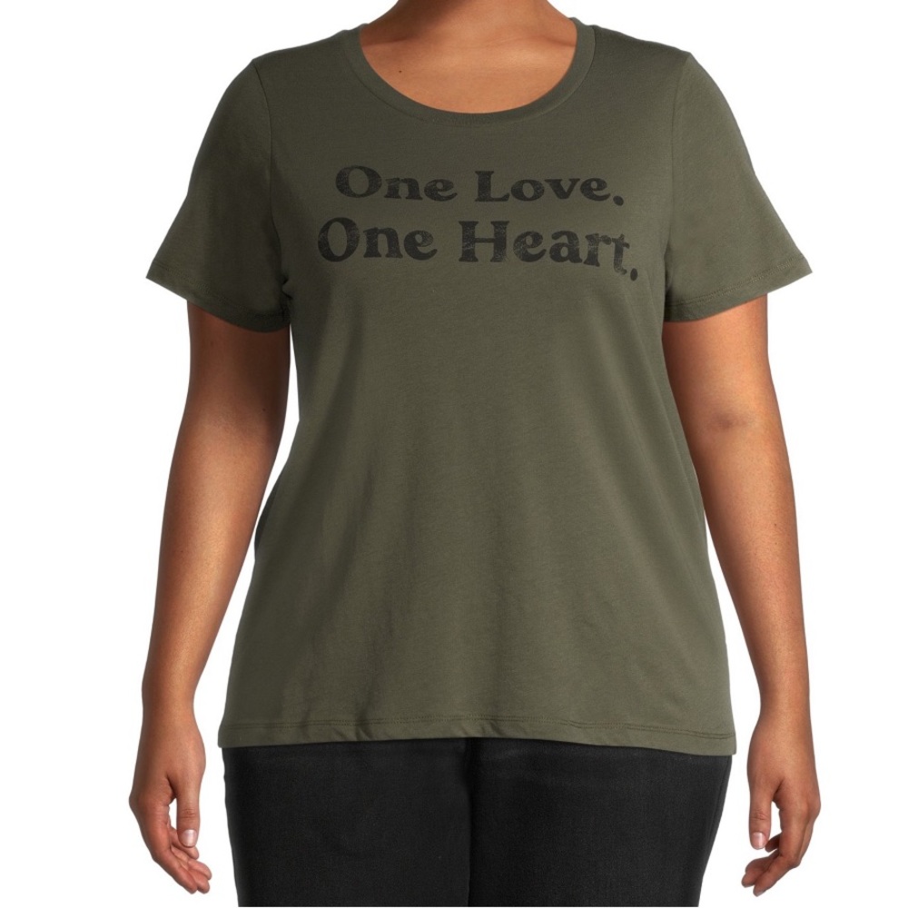 Grayson Social “One Love. One Heart” Women’s Tee 3X
